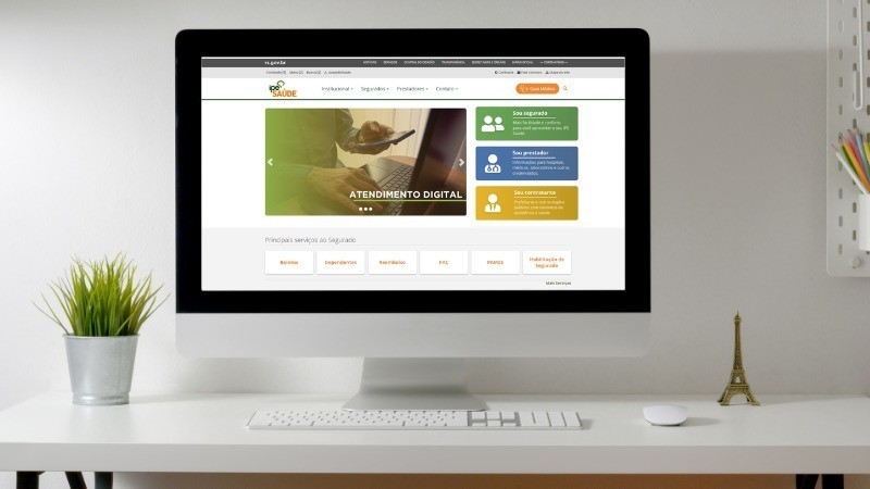 IPE Saúde lança novo site para facilitar serviços aos usuários