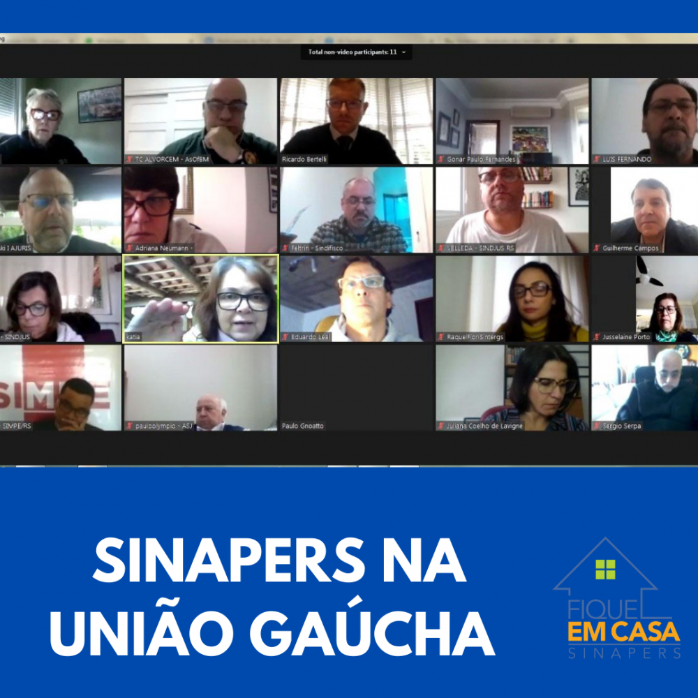 Sinapers debate questões relativas ao IPE Saúde em reunião da União Gaúcha.  Sinapers debate questões relativas ao IPE Saúde em reunião da União Gaúcha.