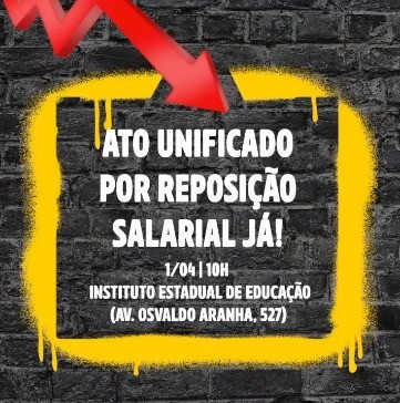 Reajuste de 6% é mais um ataque aos servidores estaduais