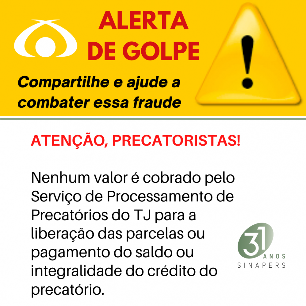 Precatórios: alerta de novo golpe