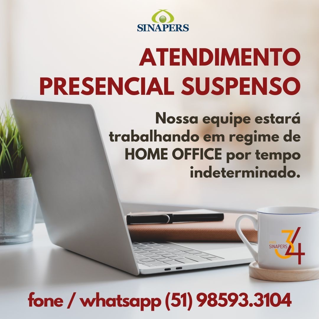 ESTAMOS EM HOME OFFICE!