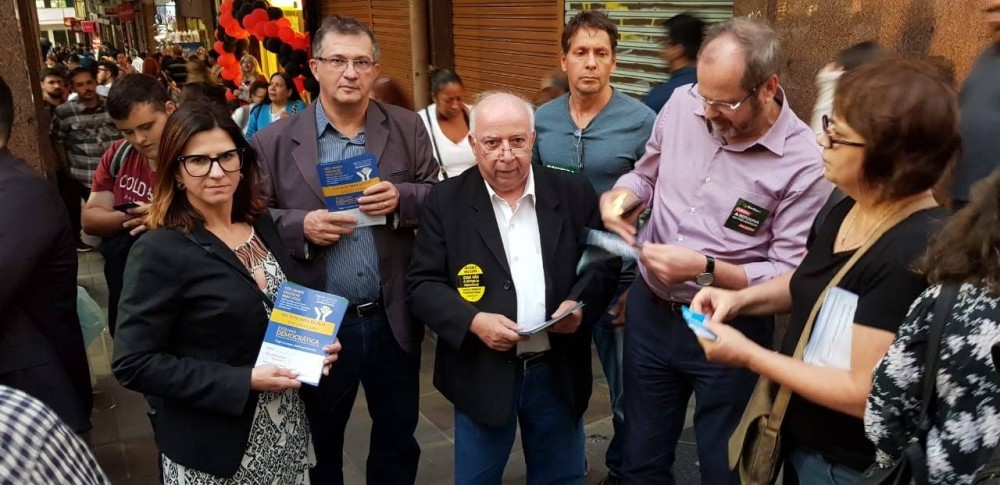 Sinapers participa do Dia Nacional contra a Reforma da Previdência