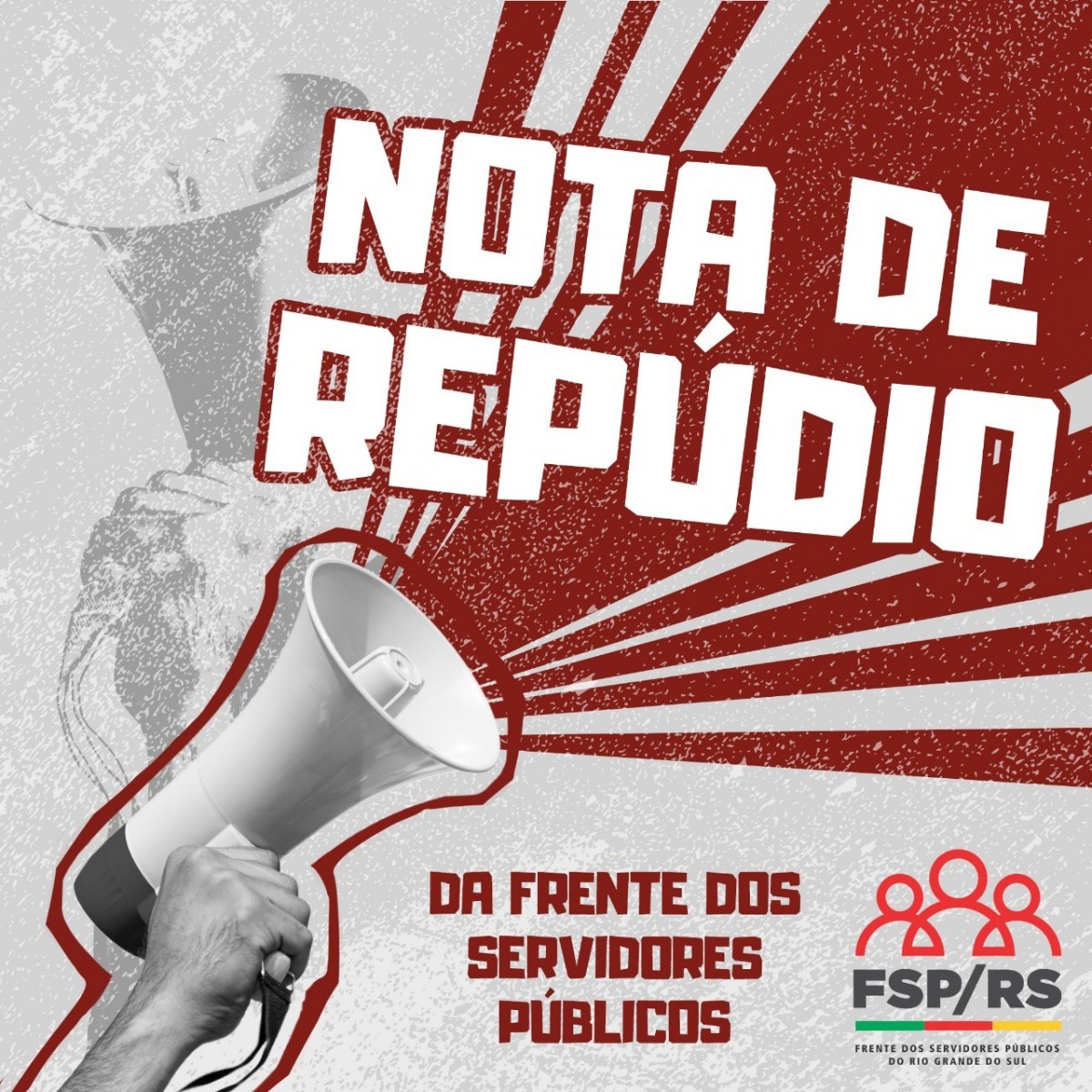 Nota de Repúdio da Frente dos Servidores Públicos do RS