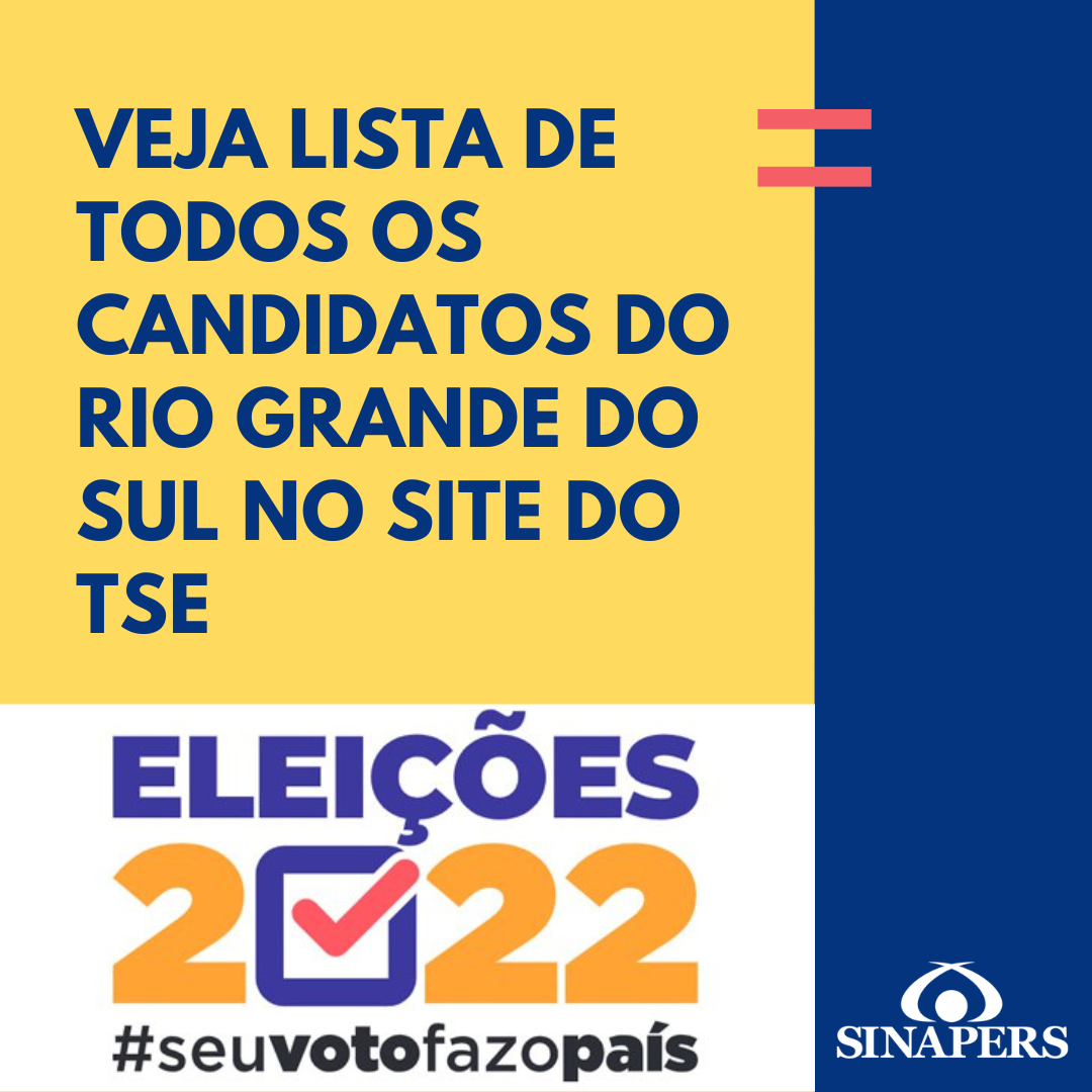 Confira o número do seu candidato .