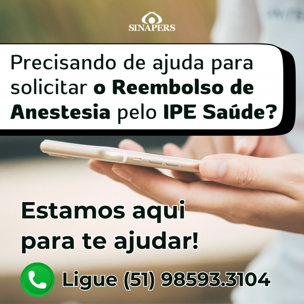 Precisa solicitar reembolso de anestesia pelo IPE Saúde? Estamos aqui para te ajudar.