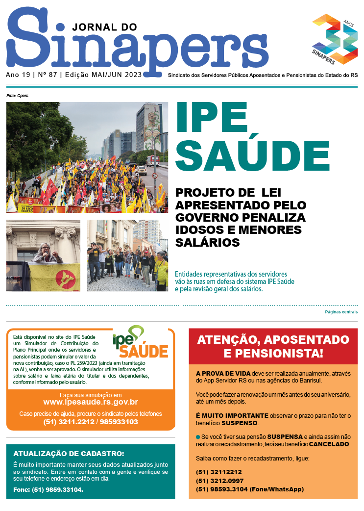 Projeto de lei apresentado pelo governo penaliza idosos e menores sal&aacute;rios